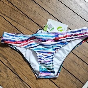 Next Multicolor Striped Bikini Bottom